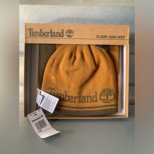 Timberland Scarf and Hat Set OS